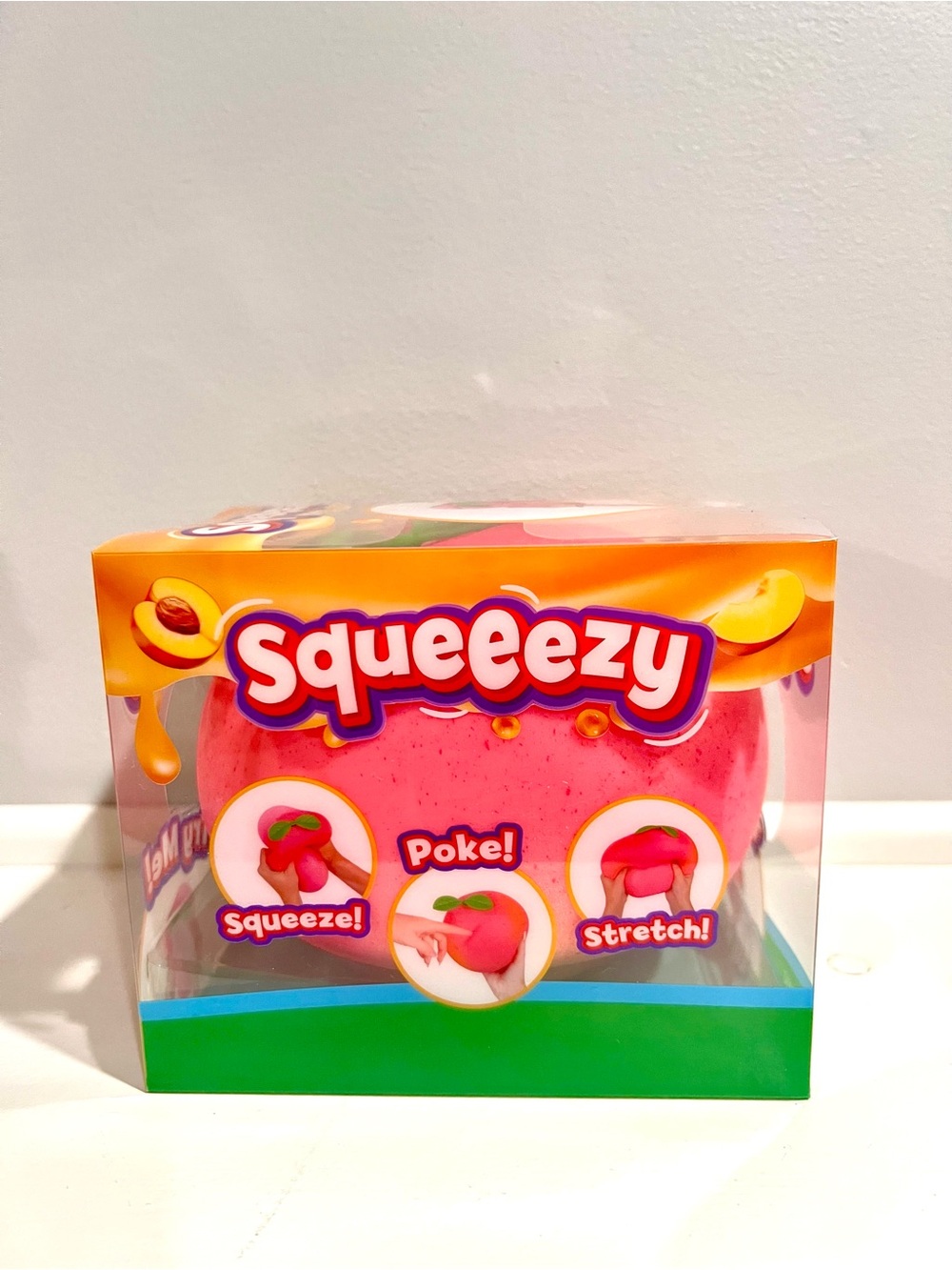 Sunny Days Squeezy Pink Peach Squeeze & Stretch Toy
